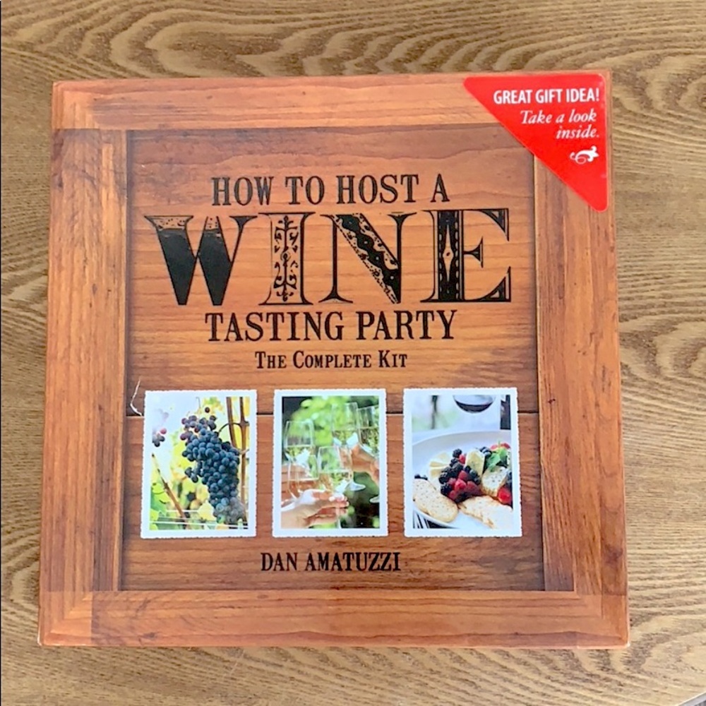 Wine Tasting Party Kit 🍷🍇 Complete Kit Holiday Gift Box Party Game How to Host